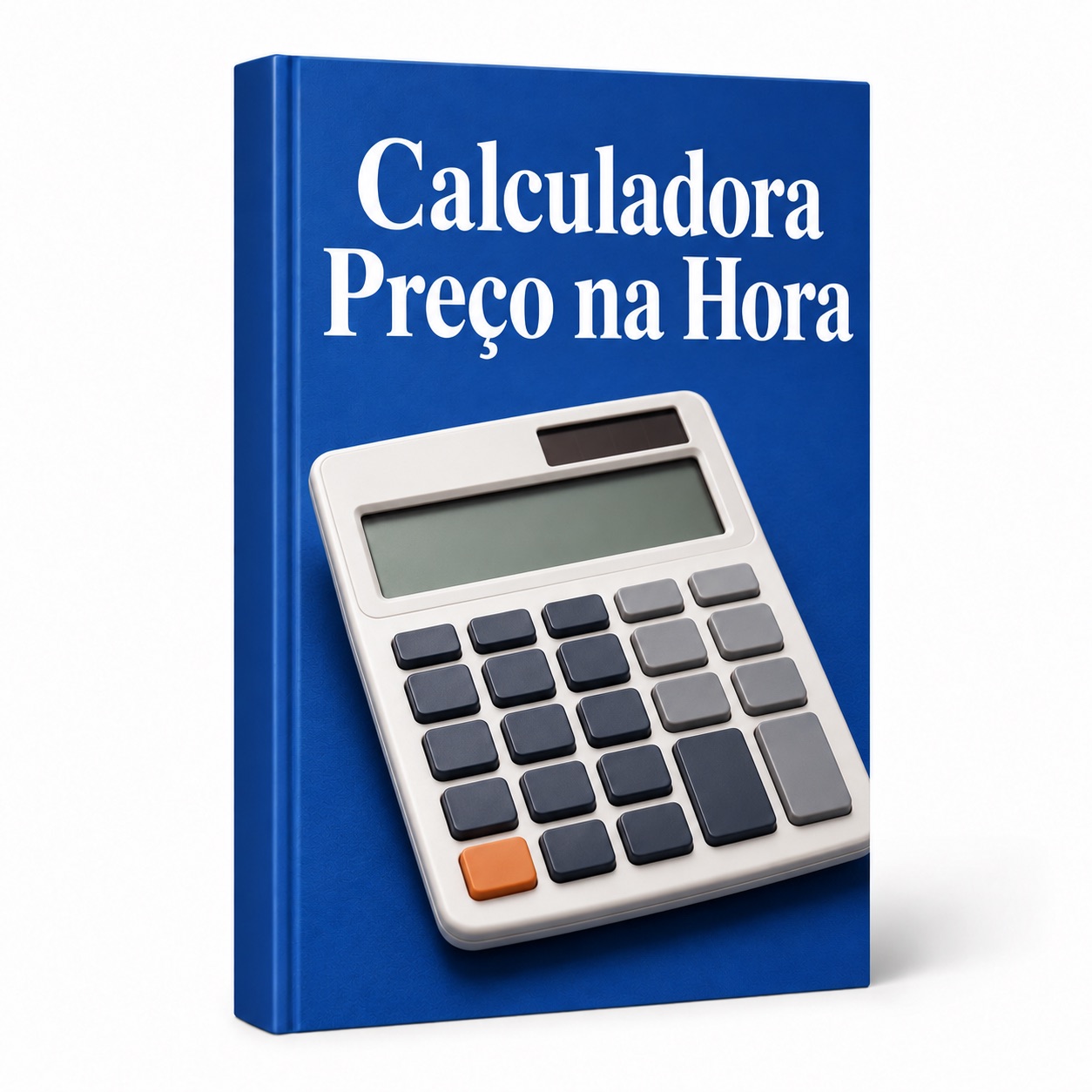 Mockup de e-book: Calculadora Preço na Hora
